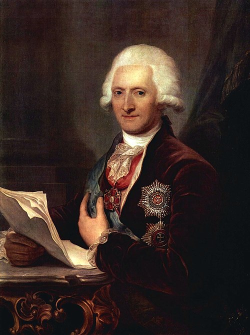 Portrait of Count J.E. Sievers, , Josef Grassi