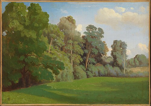 Edge of a Wood, 1850, Théodore Caruelle d'Aligny