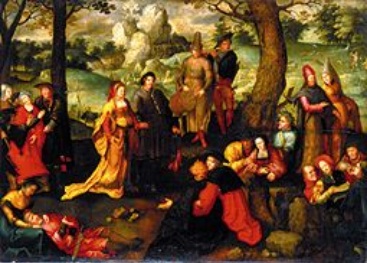 Scenes from the life of St. Mary Magdalene., 1519, Lucas van Leyden