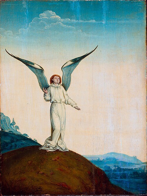 Angel, 1530, Lucas van Leyden