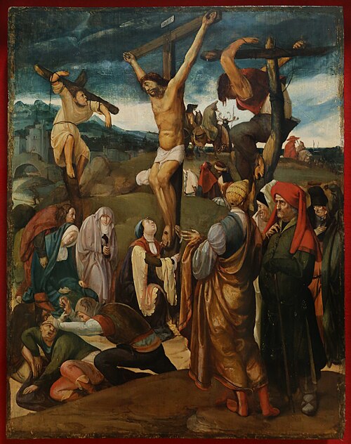 Crucifixion, 1512, Lucas van Leyden