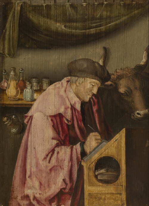 Heilige Lucas, 1538, Lucas van Leyden