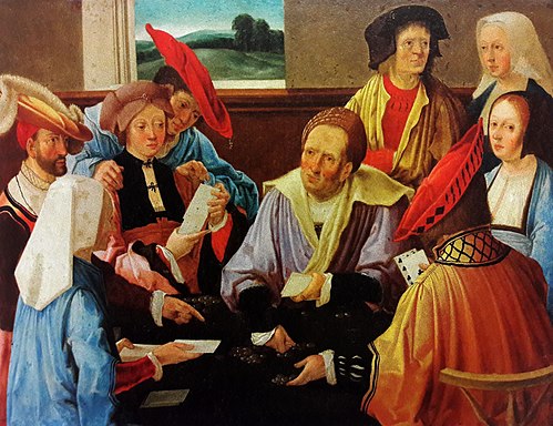 Card players., 1510, Lucas van Leyden