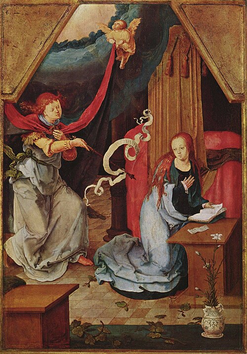 Annunciation, 1522, Lucas van Leyden