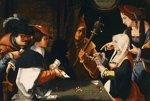 Card Players, 1564, Lucas van Leyden