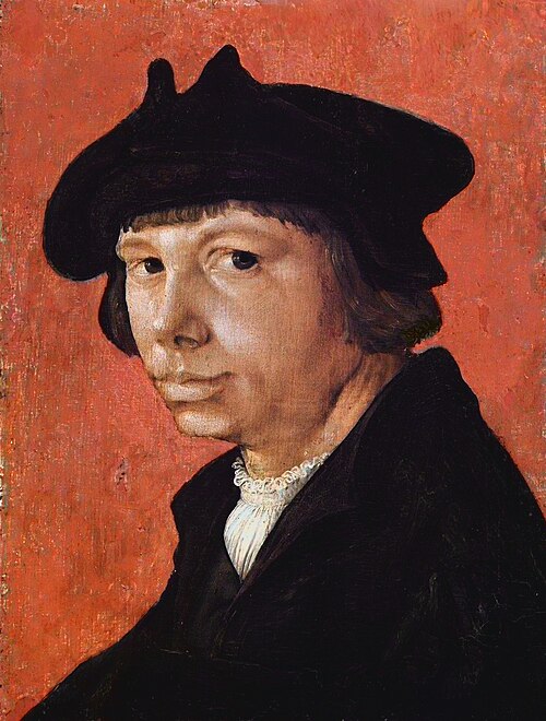Self-portrait, 1525, Lucas van Leyden