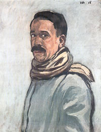 Selbstporträt, 1915, Heinrich Altherr