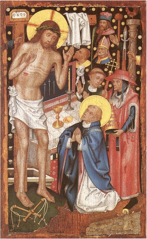 Gregorsmesse, 1457, Maître du retable de Schöppingen
