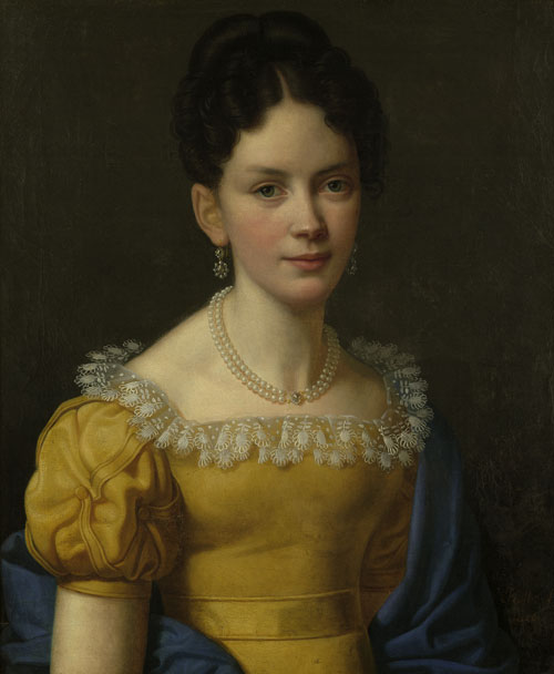 Portrait of a Lady, 1826, Heinrich Christoph Kolbe