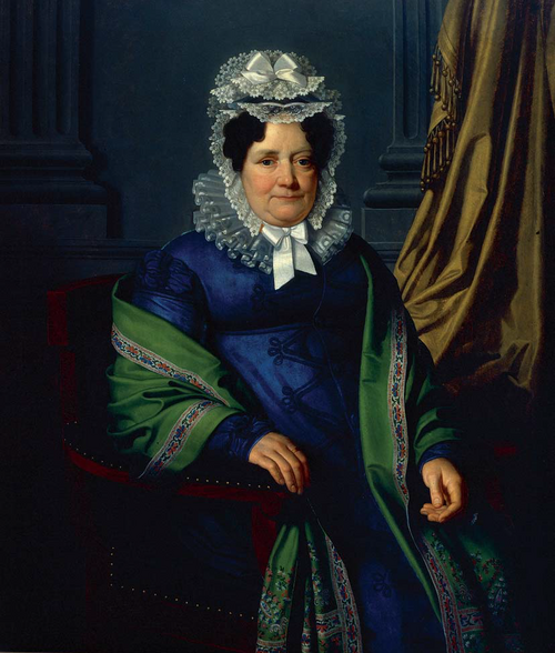 Anna Christina Hauptmann geb. Boeddinghaus (1770–1844), 1825, Heinrich Christoph Kolbe