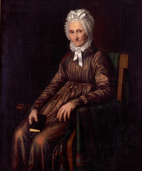 Anna Luise Philippine Aders geb. Hofius (1739–1821), 1821, Heinrich Christoph Kolbe