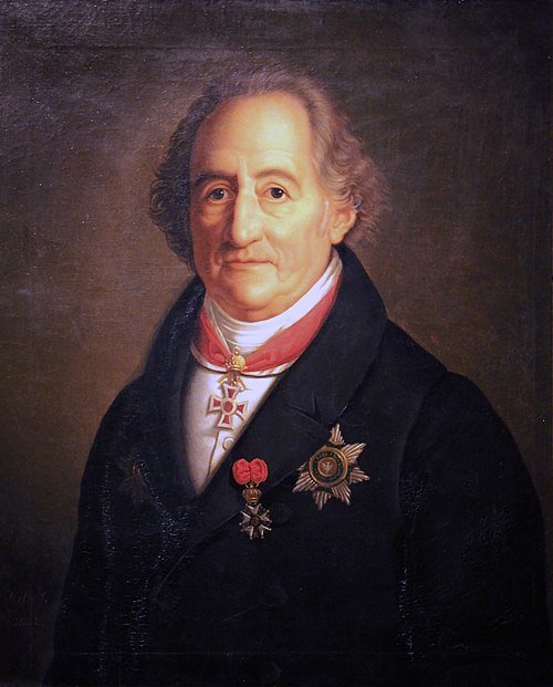 Goethe-Porträt, 1822, Heinrich Christoph Kolbe