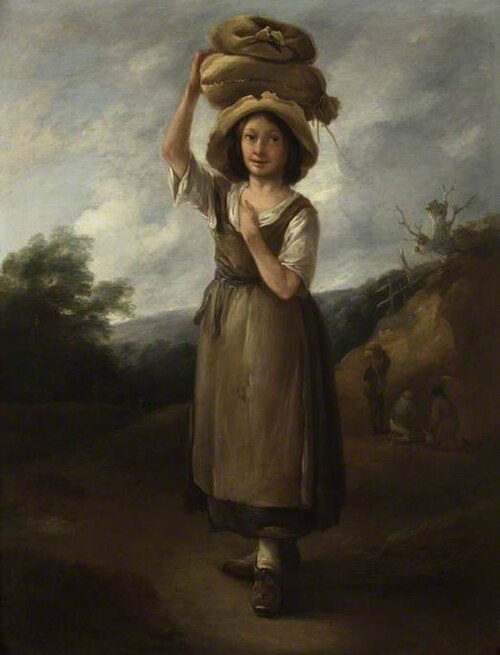 The Sand Girl, 1787, Thomas Barker