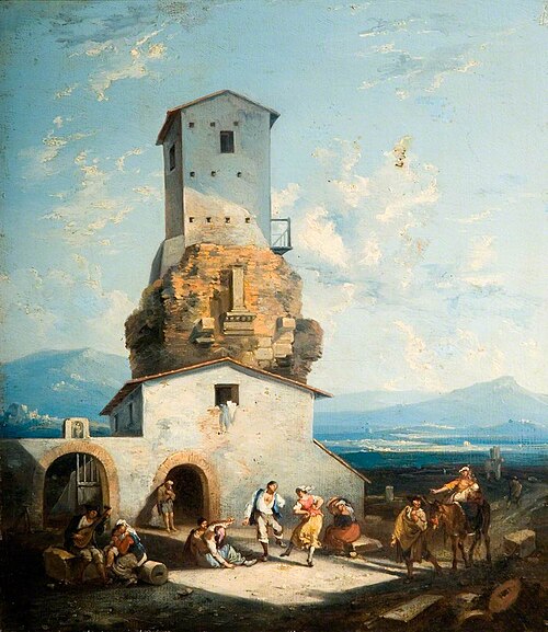Italian Landscape, 1808, Thomas Barker