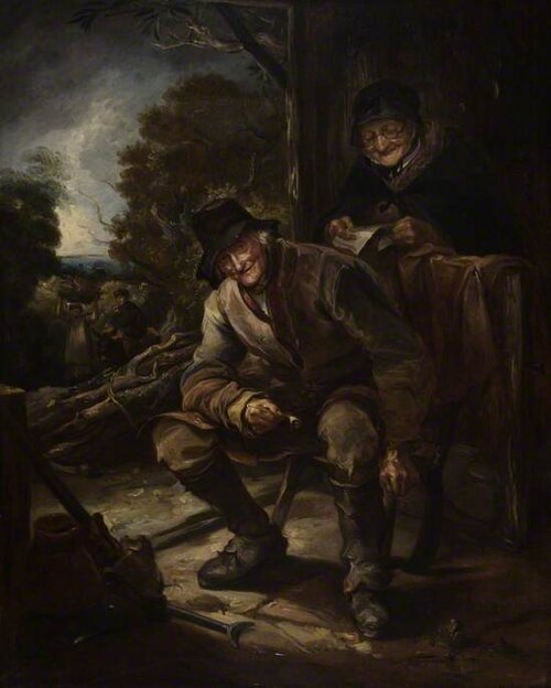 The Old Woodman, 1819, Thomas Barker