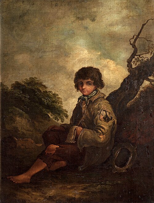 A Young Ballad Singer, , Thomas Barker