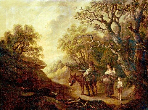 The Woodcutter's Family, , Thomas Barker