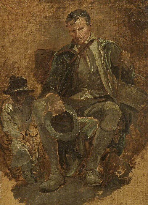 Study of a Woodman, , Thomas Barker