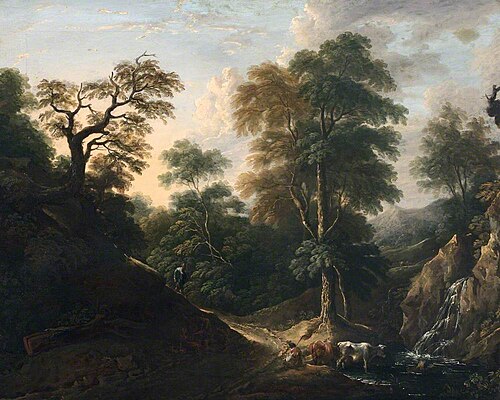 Landscape with Figures, , Thomas Barker
