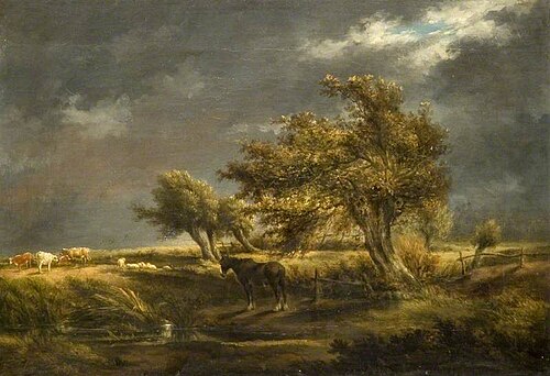 Stormy Landscape, , Thomas Barker