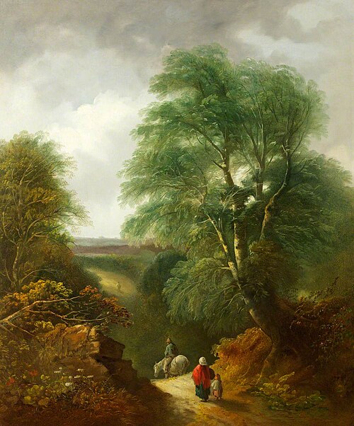 Landscape with Figures, , Thomas Barker