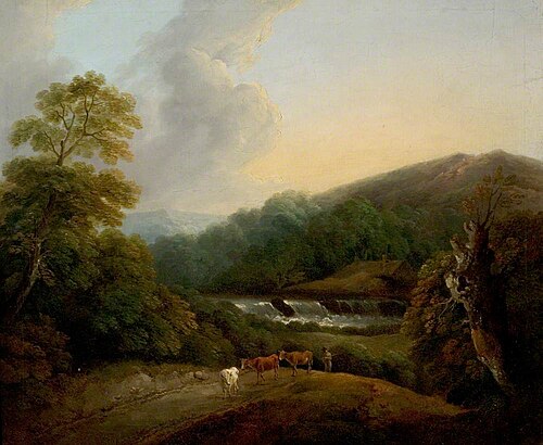 Mountainous Landscape, , Thomas Barker