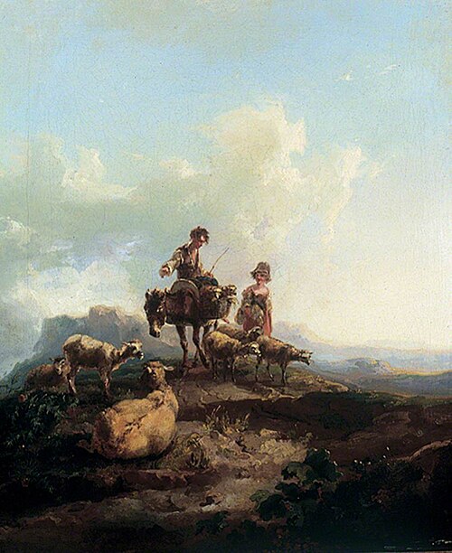 The Young Shepherds, , Thomas Barker