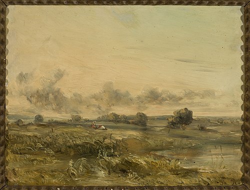Paysage, 1855, Philippe Rousseau