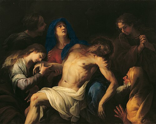 Lamentation of Christ, 1692, Peter Strudel