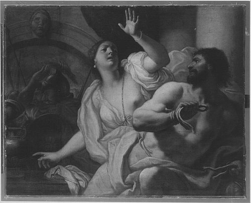 Samson und Dalila, 1687, Peter Strudel