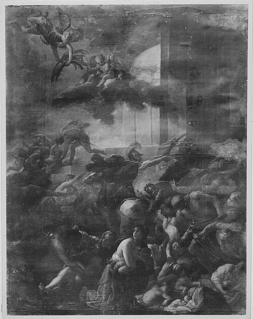 Bethlehemitischer Kindermord, 1687, Peter Strudel