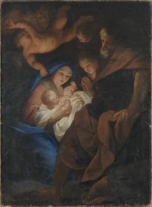 Geburt Christi, 1710, Peter Strudel