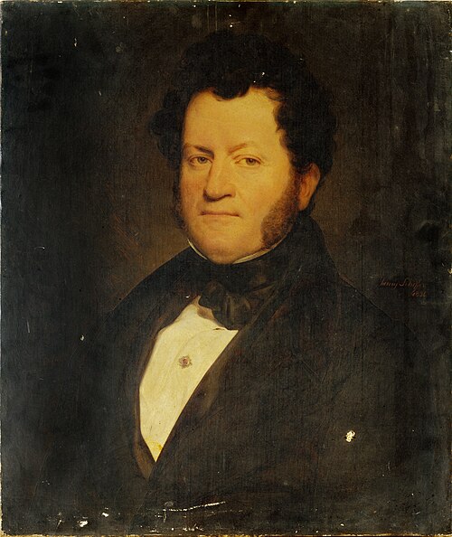 Portrait d'homme, 1836, Henry Scheffer