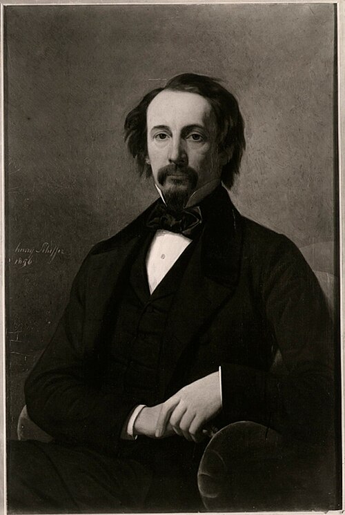 Charles Dickens (1812-1870), 1856, Henry Scheffer