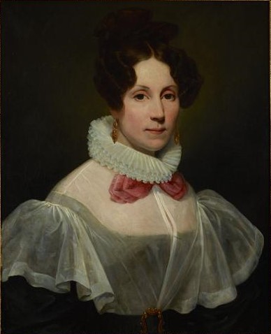 Portrait de femme en pelisse blanche, 1900, Henry Scheffer