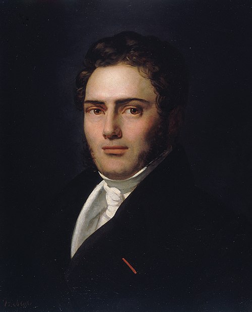 Portrait de Saint-Amand Bazard, 1821, Henry Scheffer