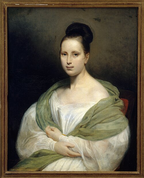 Portrait d'Adélaïde Rousseau-Scheffer, 1830, Henry Scheffer