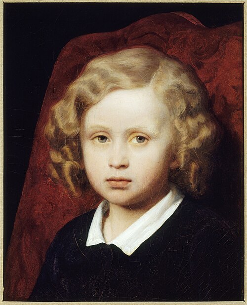 Portrait présumé de Ary-Arnold Scheffer, 1840, Henry Scheffer