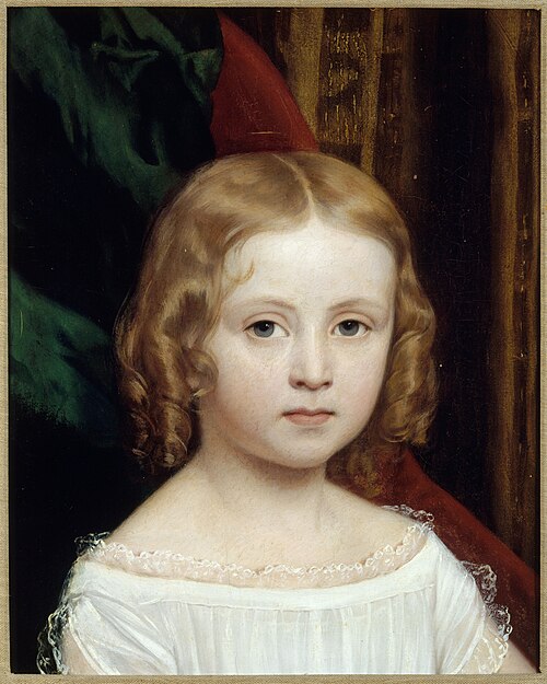 Portrait présumé de Jeanne Scheffer, 1845, Henry Scheffer