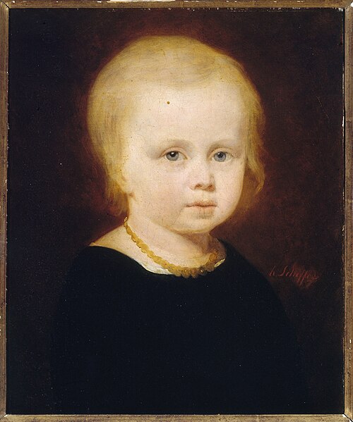 Portrait d'enfant, 1801, Henry Scheffer