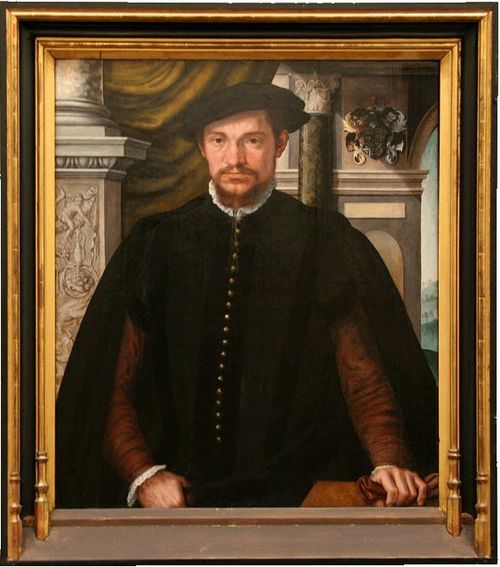 Portrait of Guillaume de Norman (de Jonge) (?), 1540, Lambert Zutman dit Suavius