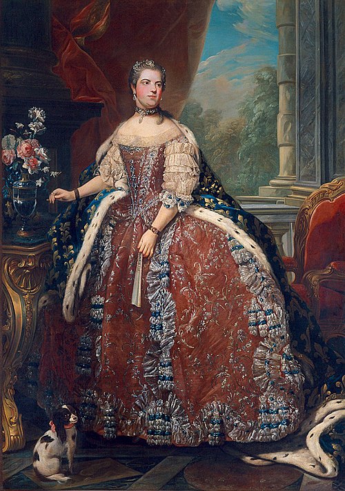Luisa Elisabetta di Francia, moglie di Filippo di Borbone, 1765, Laurent Pécheux