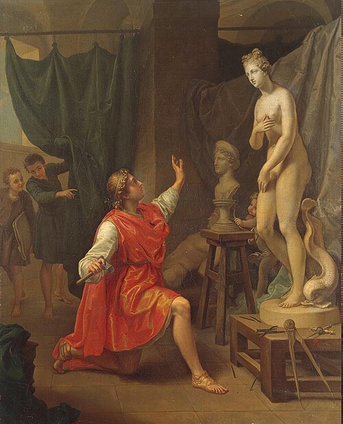 Pygmalion and Galatea, 1784, Laurent Pécheux