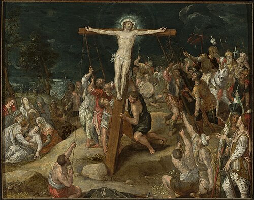 The Elevation of the Cross, 1587, Christoph Schwarz