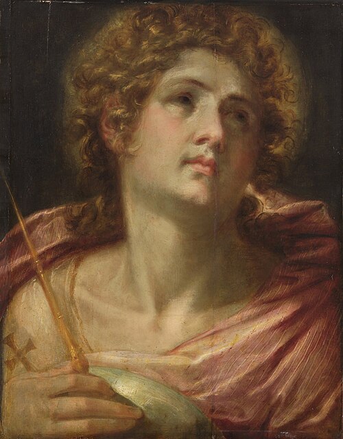 The young Christ, 1585, Christoph Schwarz