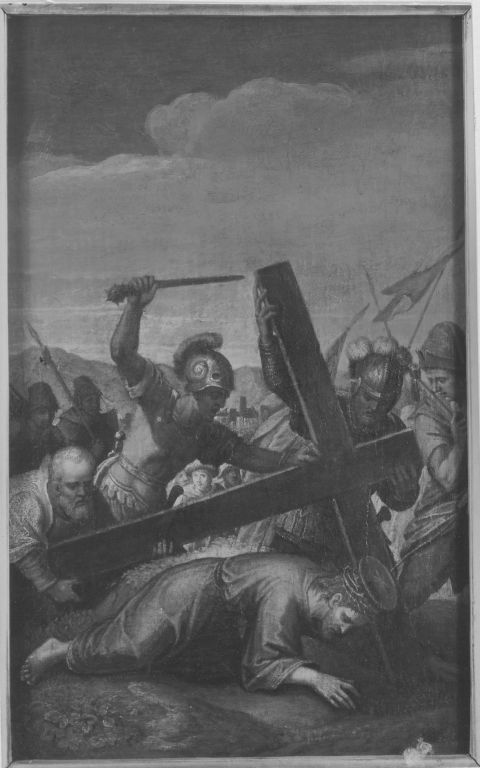 Christus fällt unter dem Kreuz (Kopie nach), 1568, Christoph Schwarz