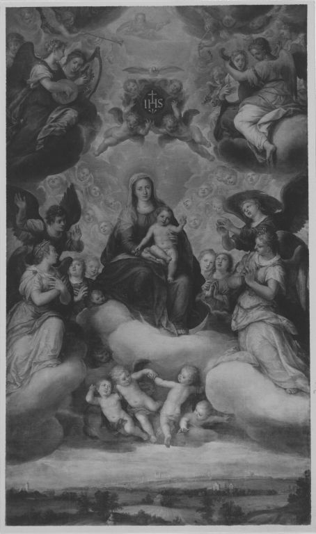 Maria in der Glorie, 1584, Christoph Schwarz
