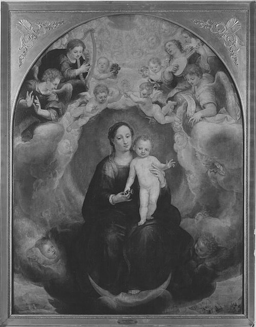 Marienaltar: Maria mit dem Christuskind, 1580, Christoph Schwarz