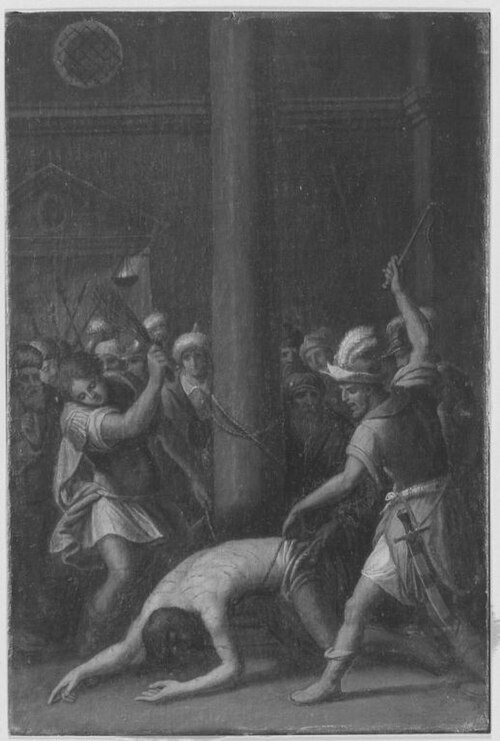 Geißelung Christi (Kopie nach), 1568, Christoph Schwarz