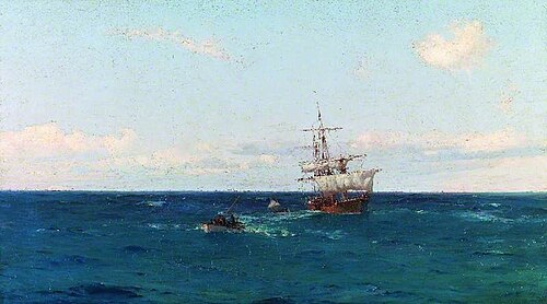 After the Gale, 1895, Thomas Somerscales